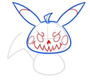 Как нарисовать Pikachu